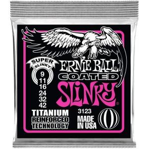 imageErnie Ball Beefy Slinky Coated Titanium Electric Guitar Strings 1154 Gauge P03127Super 942