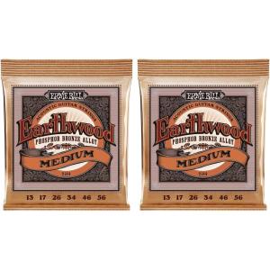 imageErnie Ball Earthwood Custom Light Phosphor Bronze Acoustic Guitar Strings 11554 Gauge P02145Medium 1356
