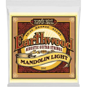 imageErnie Ball Earthwood Medium 8020 Bronze Mandolin Strings 1036 Gauge P02065Light 934
