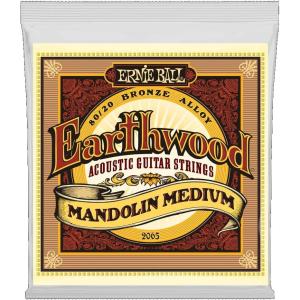 imageErnie Ball Earthwood Medium 8020 Bronze Mandolin Strings 1036 Gauge P02065Medium 1036