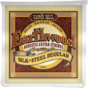 imageErnie Ball Earthwood Silk and Steel 12String Soft Acoustic Guitar Strings 949 Gauge P02051Regular 1356