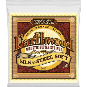 imageErnie Ball Earthwood Silk and Steel 12String Soft Acoustic Guitar Strings 949 Gauge P02051Soft 1152