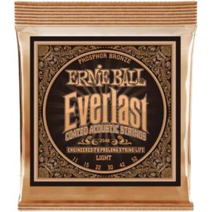 imageErnie Ball Everlast Extra Light Phosphor Bronze Acoustic Guitar Strings 1050 Gauge P02550Light
