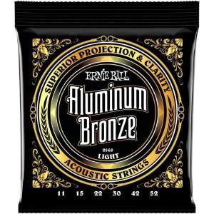 imageErnie Ball Extra Light Aluminum Bronze Acoustic Guitar Strings 1050 Gauge P02570Light 1152