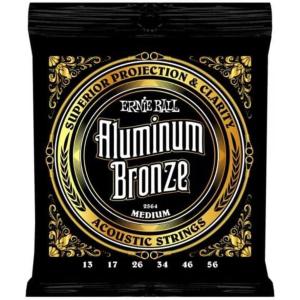imageErnie Ball Extra Light Aluminum Bronze Acoustic Guitar Strings 1050 Gauge P02570Medium 1356