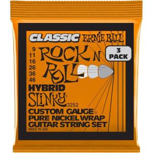 imageErnie Ball Extra Slinky Classic Pure Nickel Electric Guitar Strings 838 Gauge P02255Hybrid 946