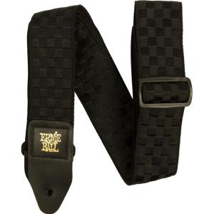 imageErnie Ball Guitar Strap P05362Black Checkers