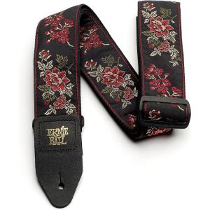 imageErnie Ball Guitar Strap P05362Red Rose