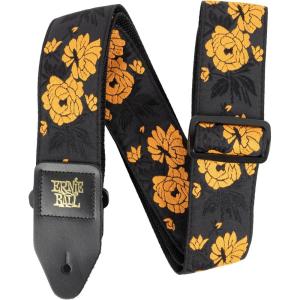 imageErnie Ball Guitar Strap P05362Tangerine Rose