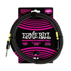 imageErnie Ball Headphone Extension Cable 14 to 35mm 20ft  Black14 to 35mm