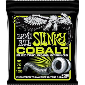 imageErnie Ball Hybrid Slinky Cobalt Bass Guitar Strings 45105 Gauge P02733Regular 50105