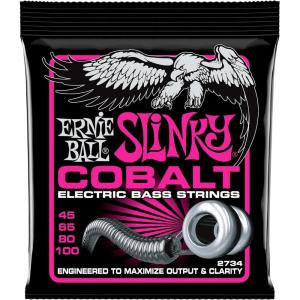 imageErnie Ball Hybrid Slinky Cobalt Bass Guitar Strings 45105 Gauge P02733Super 45100