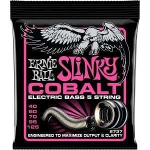 imageErnie Ball Hybrid Slinky Cobalt Bass Guitar Strings 45105 Gauge P02733Super 5 40125