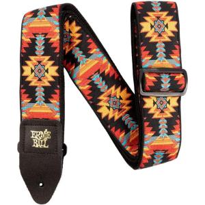 imageErnie Ball Jacquard GuitarBass StrapAlbuquerque Sunset