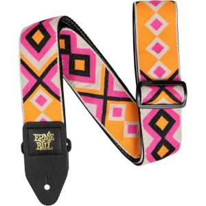 imageErnie Ball Jacquard GuitarBass StrapElectric Diamond