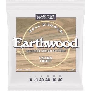 imageErnie Ball Medium Earthwood Bell Bronze Acoustic Guitar Strings 1356Extra Light 1050