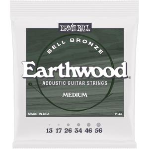 imageErnie Ball Medium Earthwood Bell Bronze Acoustic Guitar Strings 1356Medium 1356
