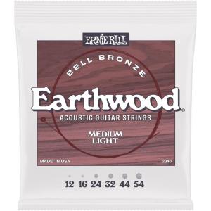 imageErnie Ball Medium Earthwood Bell Bronze Acoustic Guitar Strings 1356Medium Light 1254