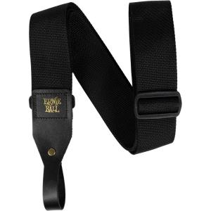 imageErnie Ball Polypro Guitar Strap Burgundy P04047Black