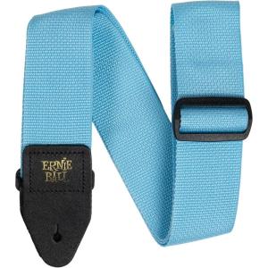 imageErnie Ball Polypro Guitar Strap Burgundy P04047Breaker Blue