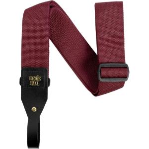 imageErnie Ball Polypro Guitar Strap Burgundy P04047Burgundy