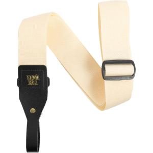 imageErnie Ball Polypro Guitar Strap Burgundy P04047Cream