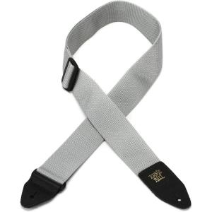 imageErnie Ball Polypro Guitar Strap Burgundy P04047Gray
