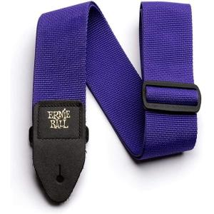 imageErnie Ball Polypro Guitar Strap Burgundy P04047Purple
