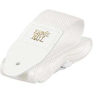 imageErnie Ball Polypro Guitar Strap Burgundy P04047White With White