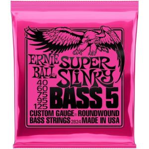 imageErnie Ball Power Slinky Nickel Wound Bass Guitar Strings 55110 Gauge P028315 String Super 40125