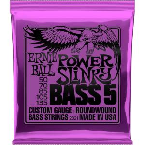 imageErnie Ball Power Slinky Nickel Wound Bass Guitar Strings 55110 Gauge P028315String Power 50135