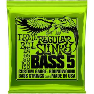 imageErnie Ball Power Slinky Nickel Wound Bass Guitar Strings 55110 Gauge P028315string Regular 45130
