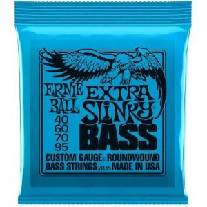 imageErnie Ball Power Slinky Nickel Wound Bass Guitar Strings 55110 Gauge P02831Extra 4095