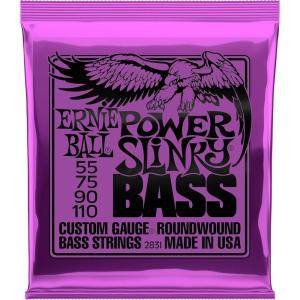 imageErnie Ball Power Slinky Nickel Wound Bass Guitar Strings 55110 Gauge P02831Power 55110