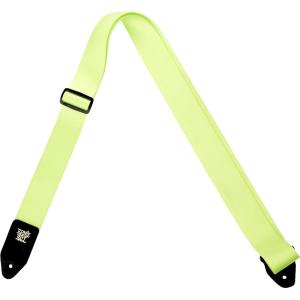 imageErnie Ball Premium Seatbelt Webbing Guitar StrapNeon Green