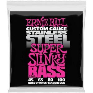 imageErnie Ball Regular Slinky Stainless Steel Bass Guitar Strings 50105 Gauge P02842Super 45100