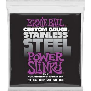 imageErnie Ball Regular Slinky Stainless Steel Electric Guitar Strings 1046 Gauge P02246Power 1148