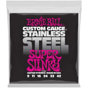 imageErnie Ball Regular Slinky Stainless Steel Electric Guitar Strings 1046 Gauge P02246Super 942