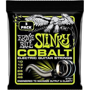 imageErnie Ball Skinny Top Heavy Bottom Slinky Cobalt Electric Guitar Strings 1052 Gauge P02715Regular 1046