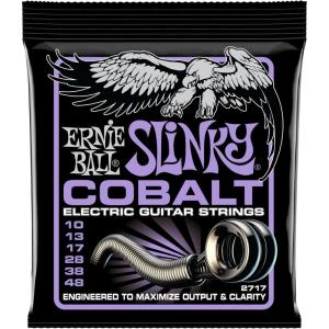 imageErnie Ball Skinny Top Heavy Bottom Slinky Cobalt Electric Guitar Strings 1052 Gauge P02715Ultra 1048