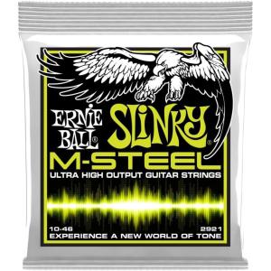 imageErnie Ball Skinny Top Heavy Bottom Slinky MSteel Electric Guitar Strings 1052 Gauge P02915Regular 1046