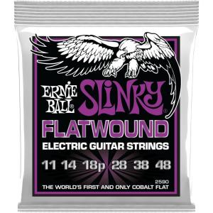 imageErnie Ball Super Slinky Flatwound Electric Guitar Strings 942 Gauge P02593Power 1148