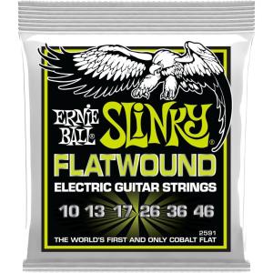 imageErnie Ball Super Slinky Flatwound Electric Guitar Strings 942 Gauge P02593Regular 1046