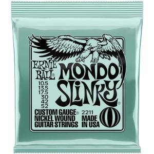 imageErnie Ball Turbo Slinky Nickel Wound Electric Guitar Strings 9546 Gauge P02224Mondo 10552