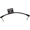 imageErnie Ball Flex Patch Cable 6in  Blue  SingleBlack