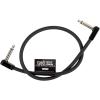 imageErnie Ball Flex Patch Cable 6in  Blue  SingleBlack