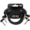 imageErnie Ball Flex Patch Cable 6in  Blue  SingleBlack
