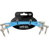 imageErnie Ball Flex Patch Cable 6in  Blue  SingleBlue
