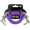 imageErnie Ball Flex Patch Cable 6in  Blue  SinglePurple