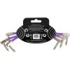 imageErnie Ball Flex Patch Cable 6in  Blue  SinglePurple